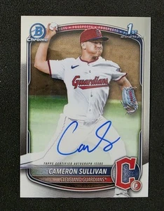 2025 Bowman #CPA-CS Cameron Sullivan 1st Chrome Prospect Autographs - Picture 1 of 2