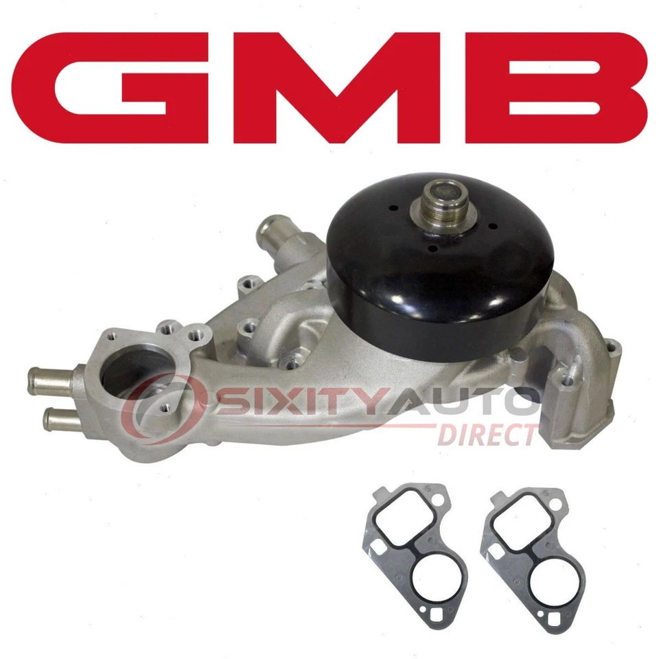 GMB Water Pump for 2007-2014 Cadillac Escalade ESV 6.2L V8 - Coolant iq Foto 1 de 4