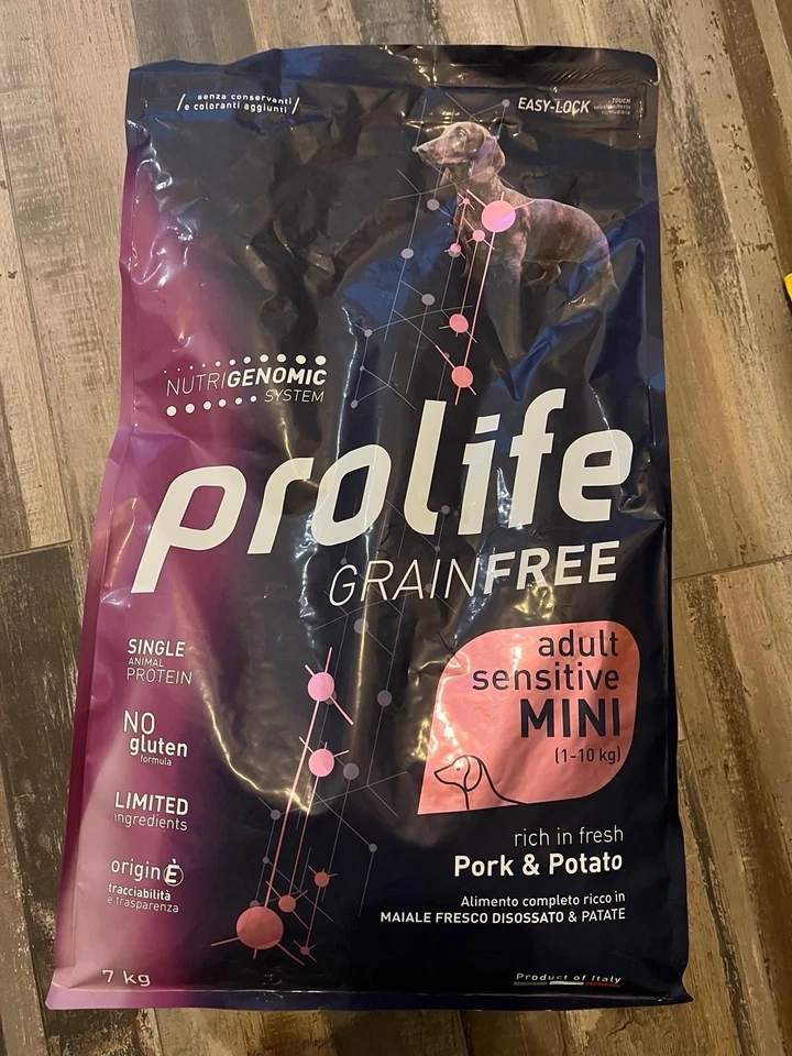 Prolife Grain Free Adult Sensitive Maiale e Patate Crocchette per Cani di Taglia - Immagine 1 di 1