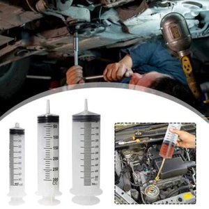 100/500ML Aspirazione Olio Vuoto Siringa Pistola Pompa Estrattore Trasmissione 2025 - Foto 1 di 16