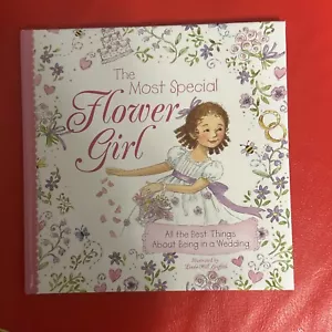 Das besondere Blumenmädchen Bilderbuch Hochzeitsgeschenk für Blumenmädchen Alter 2-6 - Bild 1 von 2