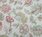 Clarice in English Cream 54" Wide P Kaufmann 55% Linen / 45% Rayon Floral