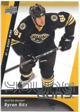 BYRON BITZ 2009-10 Upper Deck YOUNG GUNS Rookie Card RC #226 