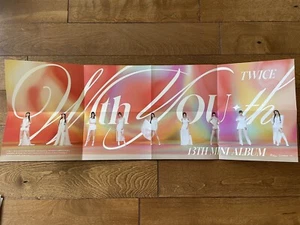 Twice With You-th offizielles Faltposter der Gruppe (Blast Ver) Jugend - Bild 1 von 1
