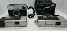 Zestaw 4 vintage kamer filmowych: Agfa Mini / AgfaMatic1008 / Kodak 133 / Yashika ST-3