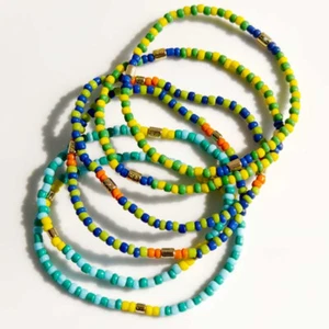 6x Roxanne Assoulin Beads Stackable Stretch Bracelet Chic Women Vacation Jewelry - Picture 1 of 4