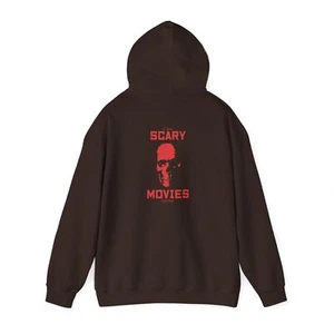 Let's Watch Scary Movies on Halloween - Unisex Heavy Blend™ Hooded Sweatshirt - Picture 1 of 55