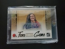 Melissa Baker 2019 Donruss Fans of The Game Autograph FTG-3 Sports Illustrated