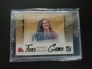 Melissa Baker 2019 Donruss Fans of The Game Autograph FTG-3 Sports Illustrated