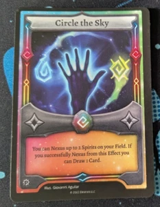 Elestrals TCG - Circle the Sky PROTOTYPE LP Lightly Played - Picture 1 of 2