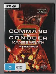 Command & Conquer 3 Kane's Wrath (PC game) 2008 Original DVD Case - Picture 1 of 3