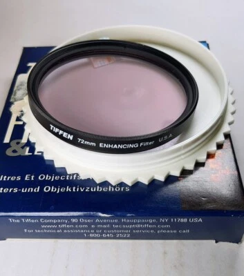 72mm Special Effect Enhancer Glass Lens Filter Enhancement Enhancing 72EF1 USA - Image 1 of 4