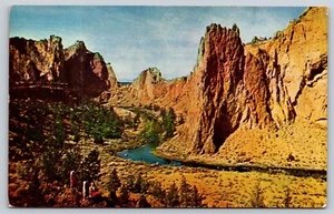 Postcard  Crooked River of Central Oregon Crooked River Canyon Photo Ray Atkeson - Picture 1 of 2