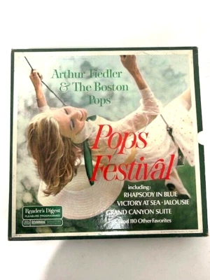 1967 Reader's Digest Arthur Fiedler & The Boston Pops Festival Box Set 10 LPs - Image 1 of 3