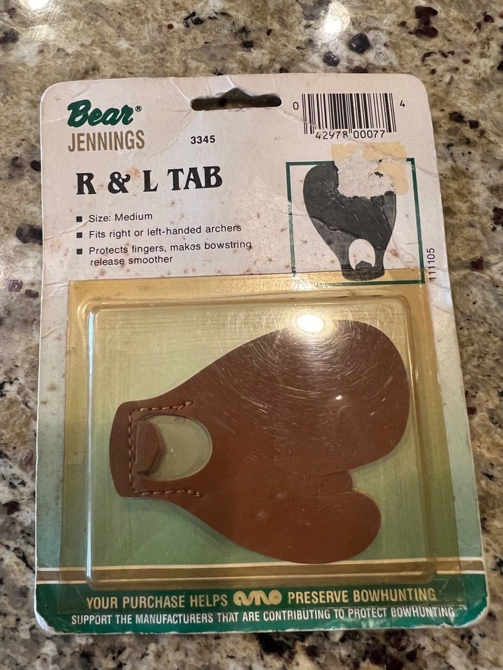 Fred Bear Vintage Tiro Tab Derecha o Derecha Mediana Recurva Foto 1 de 1