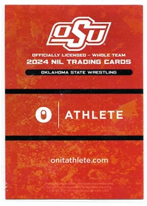 2023-24 ONIT ATHLETE Oklahoma State Wrestling Base/Parallels (Pick a Card) - Picture 1 of 10