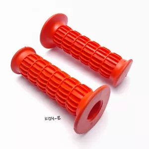 Vintage Grip Handgrip May Fit Suzuki DS100 DS125 TC125 185 TS100 TS125 Red New - Picture 1 of 5