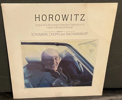 sealed promo Lp HOROWITZ Schumann Chopin Rachmaninoff 1982 mono RCA XRL1-4329 - Image 1 of 2