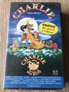 CASSETTE VIDÉO VHS FILM CHARLIE MON HÉROS DON BLUTH RARE - Picture 1 of 3