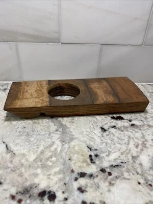 1 candelabro de barril de bourbon barril de vino hecho a mano en EE. UU. Foto 1 de 4