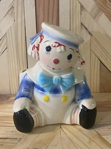 1970’s Vintage Sailor Nursary Baby Ceramic Planter From Japan - Picture 1 of 2