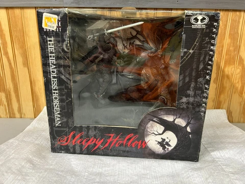 Sleepy Hollow The Headless Horseman Deluxe Box Set 1999 McFarlane Toys NIB Cover