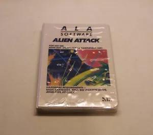 VERY RARE (9/10) Alien Attack by ALA Software for Atari 800/1200 - NEW SEALED - Picture 1 of 2