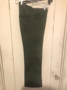 VINTAGE LEVIS STA-PREST GREEN PIQUE CORDS 1970S SIZE 31X30 MADE IN USA *MINT* - Picture 1 of 9