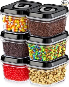 Mini Airtight Food Storage Containers with Lids –New free freight - Picture 1 of 5