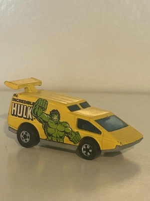 Vintage Hot Wheels THE INCREDIBLE HULK SPOILER SPORT Original 1976 Blackwall #2 - Image 1 of 4