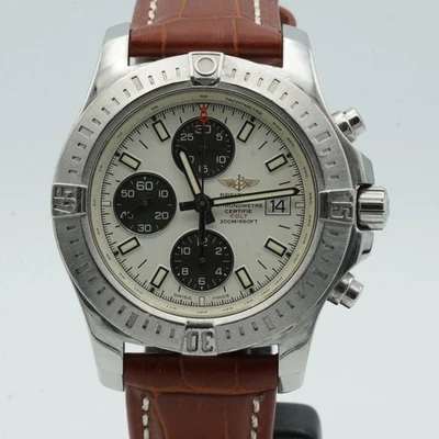 Breitling Colt Cronografo Automatico A13388 Uomo Uhr Acciaio 44MM Bello BR516 - Immagine 1 di 4