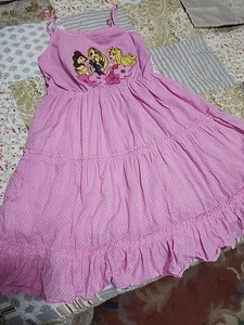 Mädchen Disney Store Prinzessin PINK SONNE Kleid Medium 7/8  - Bild 1 von 5