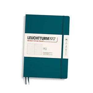 - Notebook Softcover Composition B5-123 Numbered Pages Pacific Green Dotted - Picture 1 of 7
