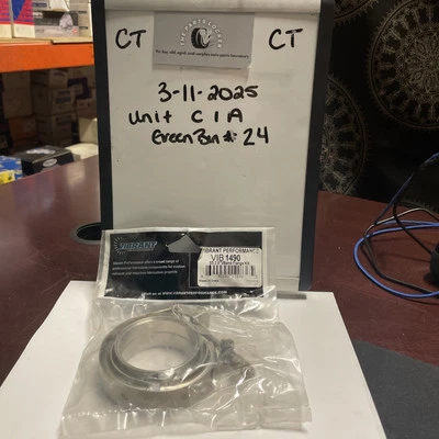 Vibrant Performance 1490 V-Band Flange Assembly for 2.5" O.D. Tubing - Image 1 of 3