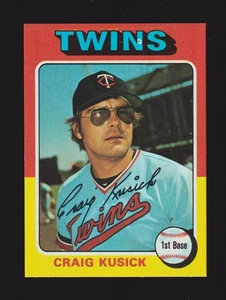 Topps Large #297 1975 Craig Kusick Minnesota Twins como nuevo+ A - Imagen 1 de 2