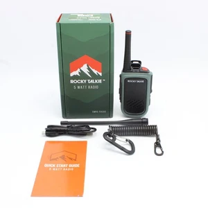Radio bidireccional Rocky Talkie 5 vatios GMRS - Imagen 1 de 10