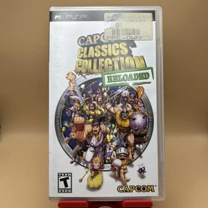 Capcom Classics Collection Reloaded PSP Tested Complete - Picture 1 of 7