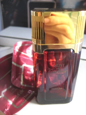 🎁 Винтажный 1 унция ** PARFUM спрей Must de Cartier чистый духи 30 мл - Изображение 1 из 4