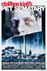 Pet Sematary 1989 Stephen King culte film d'horreur affiche imprimé