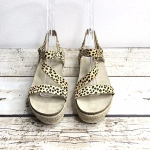 Sandali espadrillas DV Dolce Vita donna Isola stampa animalier, taglia 10 US - Foto 1 di 10