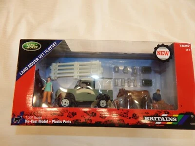 BRITAINS LAND ROVER VET PLAYSET 43385 BNIB 1:32 - Image 1 of 4