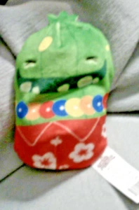 NWT Cats vs Pickles #245 JOHAN PICKLES Plush TOY 4 INCHES ALOHA - Picture 1 of 2