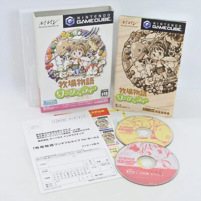 BOKUJO MONOGATARI Wonderful Life for Girl Gamecube Nintendo For JP 0577 gc - Image 1 of 4
