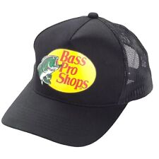 Bass Pro Shops Trucker Hat Outdoor Fishing Baseball Mesh Cap Adjustable SnapBack