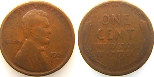 1921 S Lincoln Wheat Cent - Obverse Lamination - Rare Error Coin - Picture 1 of 4