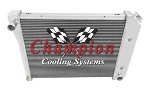 1966 1967 Buick Skylark, Special, GS, Sportwagon 3 Row Alliant Radiator - Picture 1 of 7