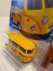 Hot wheels Kool Kombi mooneyes Yellow NEW VW Bus Beach Nib - Picture 1 of 9