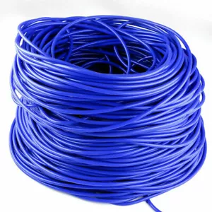BLUE 20 Feet 1/8" 3mm Fuel Air Silicone Vacuum Hose Line Tube Pipe Universal - Picture 1 of 2