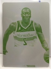John Wall 2013-14 National Treasures Panini Spectra YELLOW Printing Plate #d 1/1