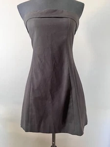 DAZIE Pearler Mini Dress Size 10 Black Lined Strapless with Zip - New with Tags - Picture 1 of 6